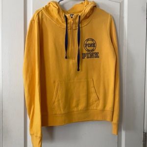 Victoria’s Secret Pink Blue and Gold Jacket